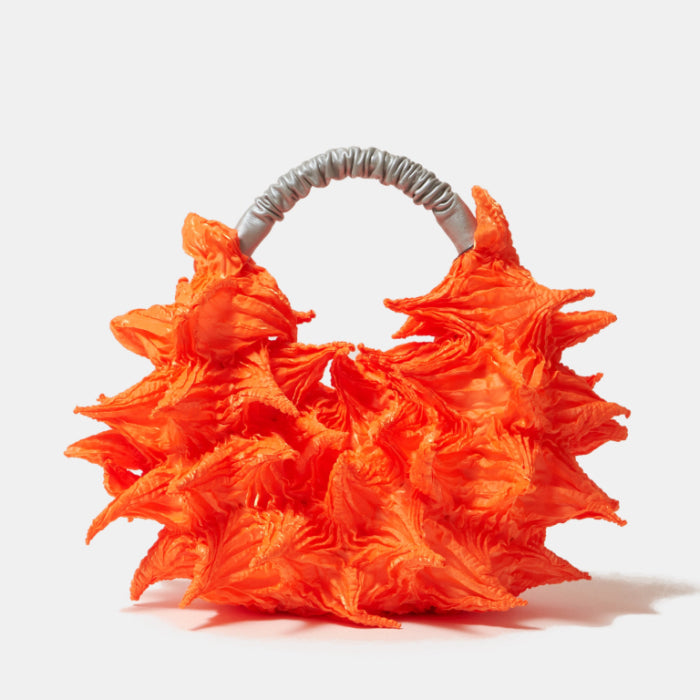 Obai-Shibori Crescent Bag