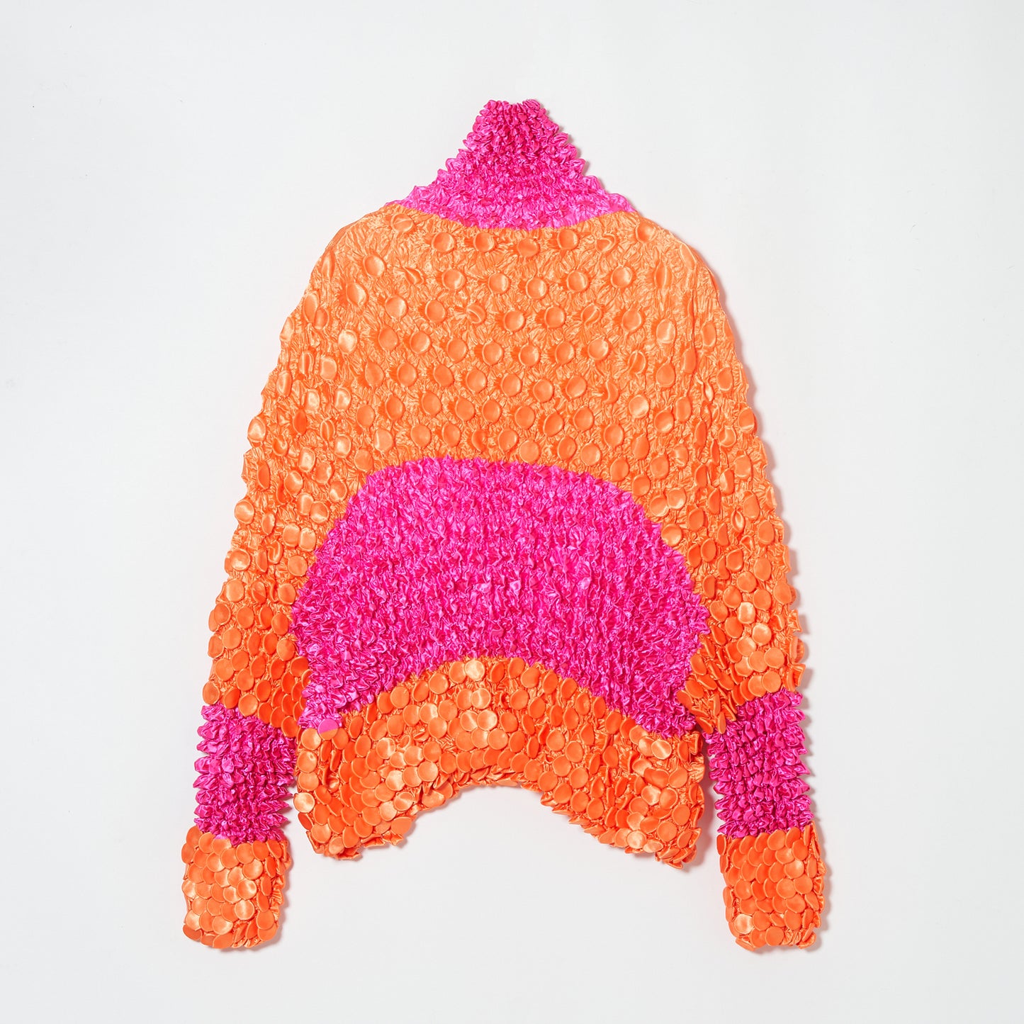 Oversized Pullovers with Two Kinds of Shibori