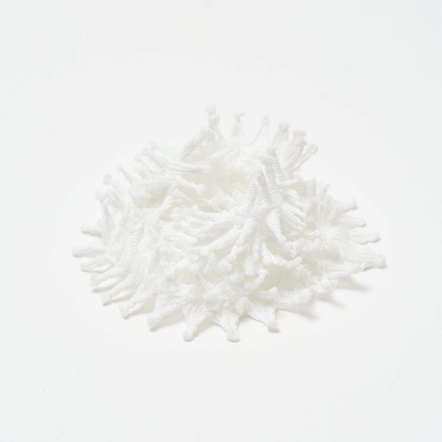 Small Spiky Shibori Necklace - Chiffon Wide Width