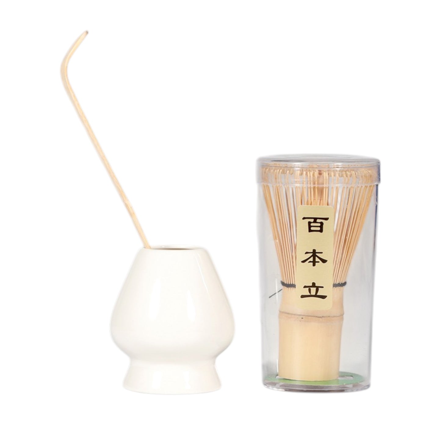 Matcha Whisk Stand, Chasen and Scoop Set