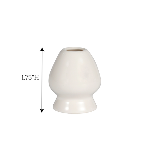 Mini Matcha Whisk Stand 1.75"D Porcelain White