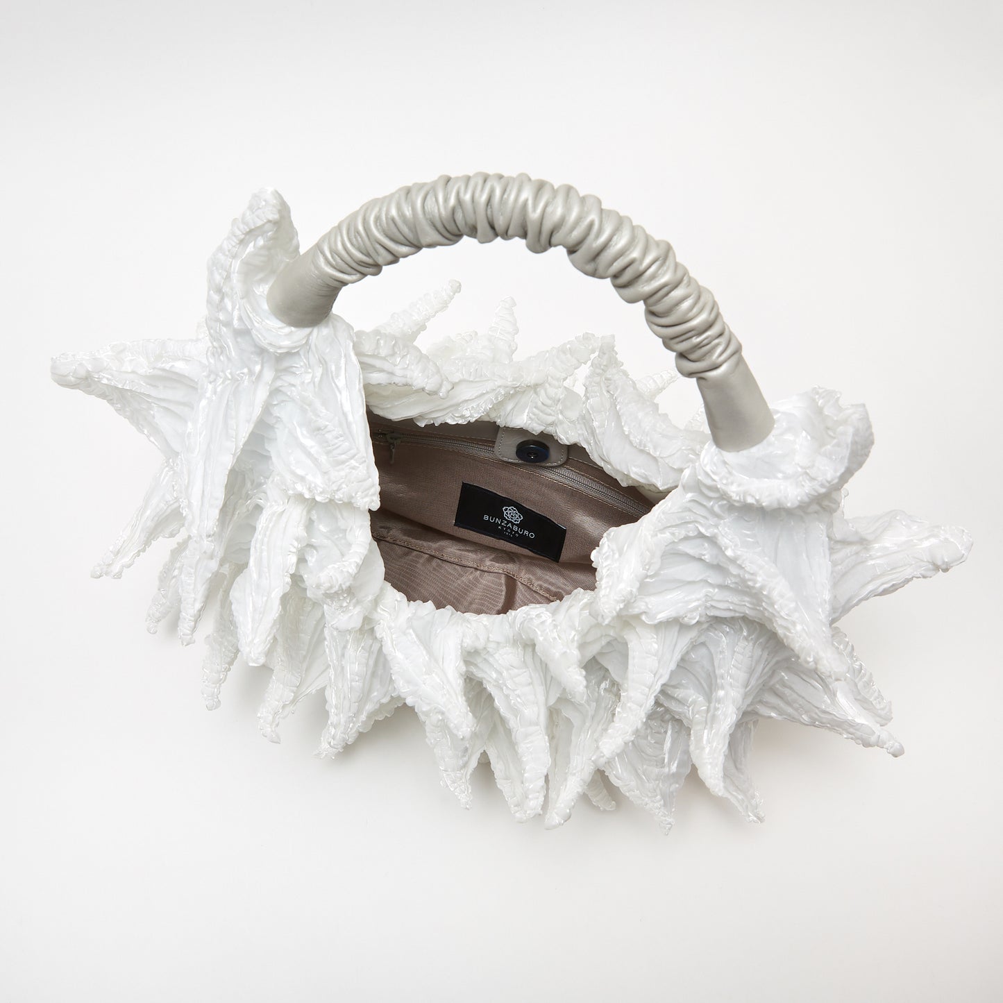 OBai-Shibori Crescent Bag