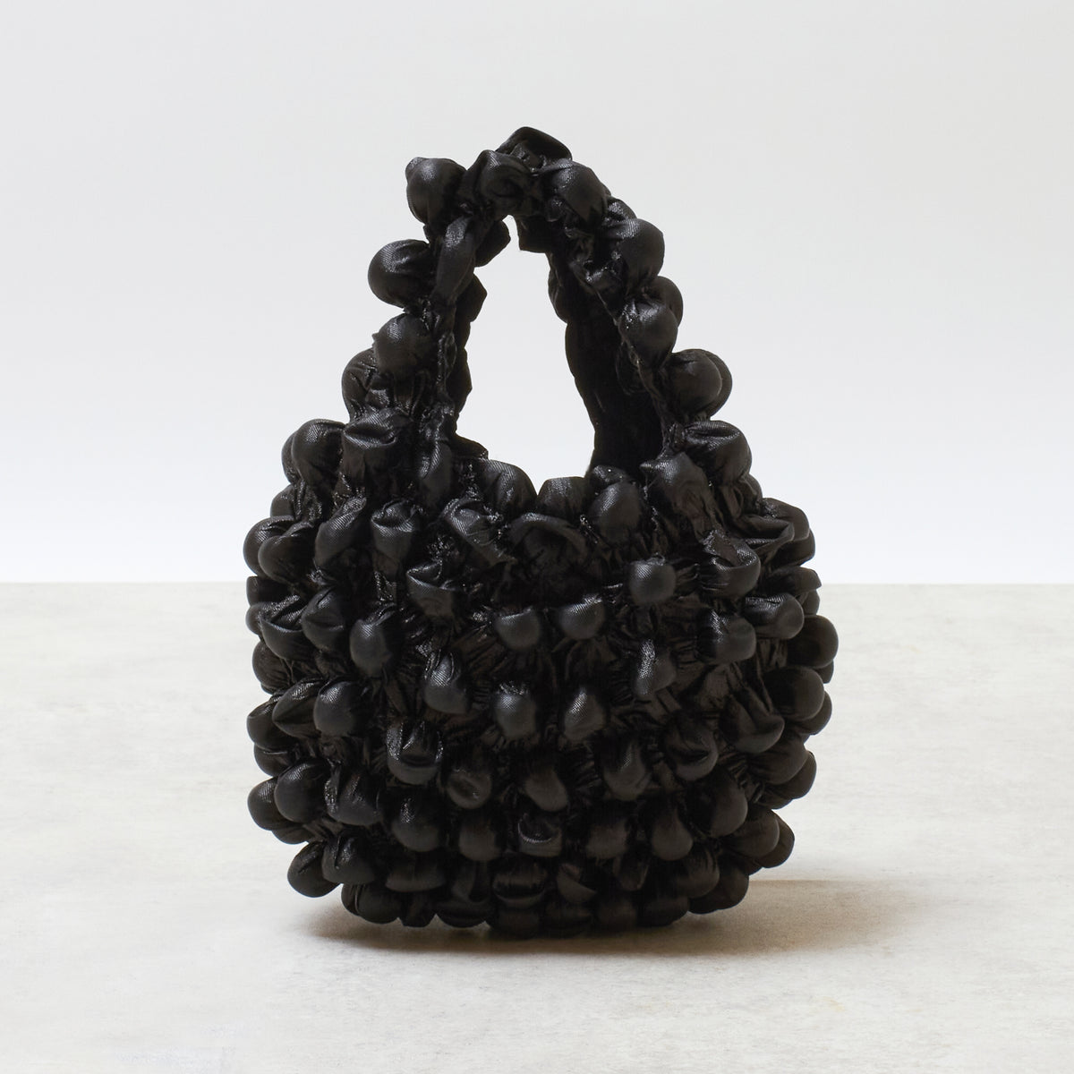  Small Pom-Pom Bag - Metallic