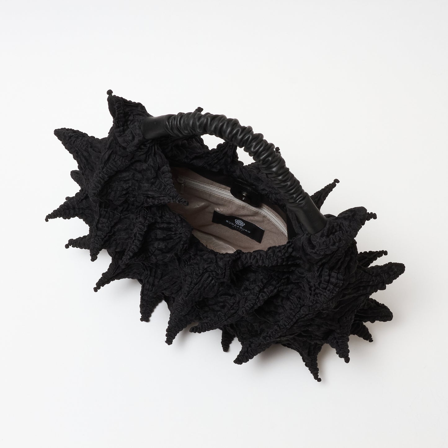 Obai-Shibori Crescent Bag- Matte