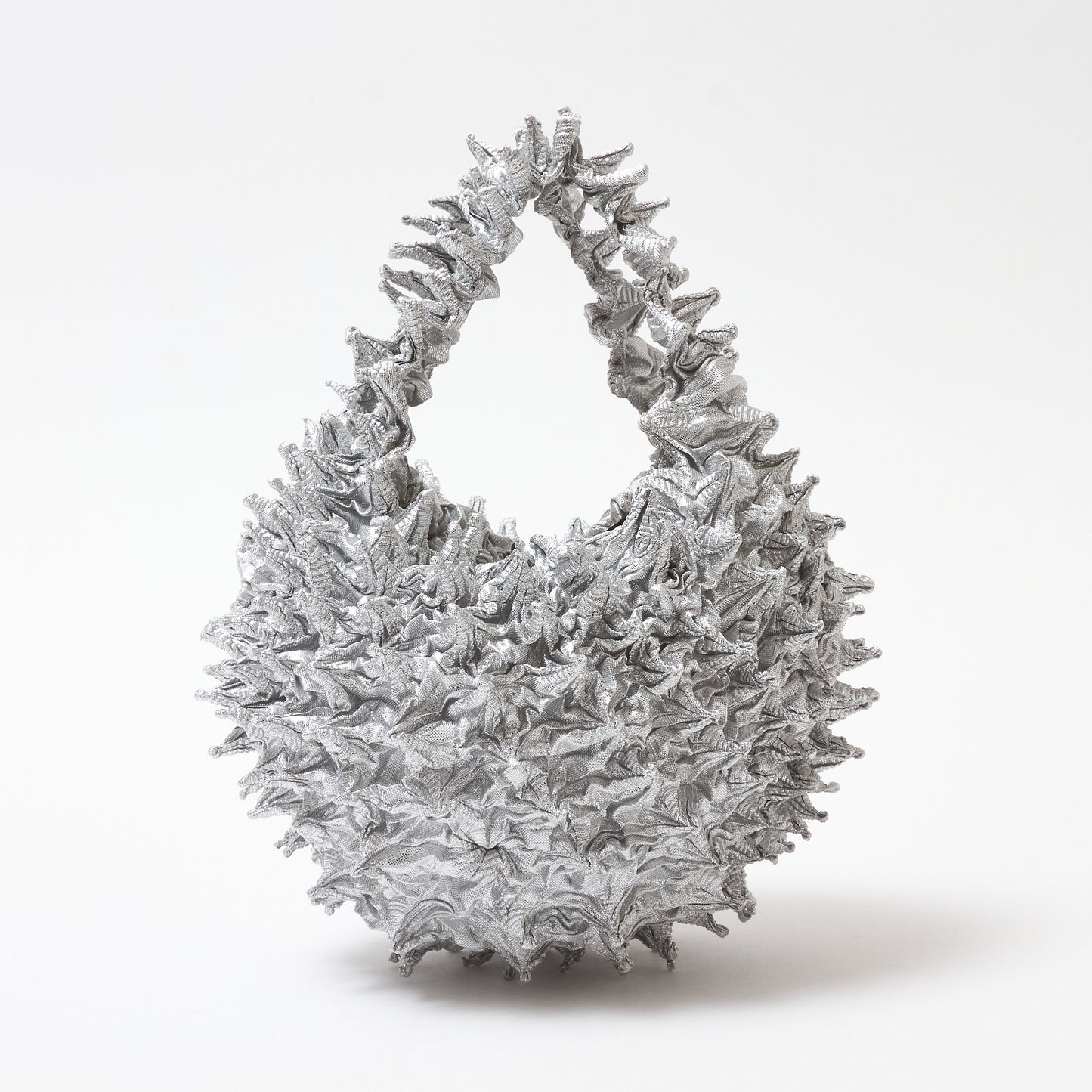 Double Layered Petit-Bag Metallic Large