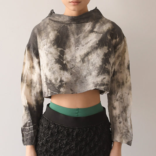 Wavy Super Cropped Top