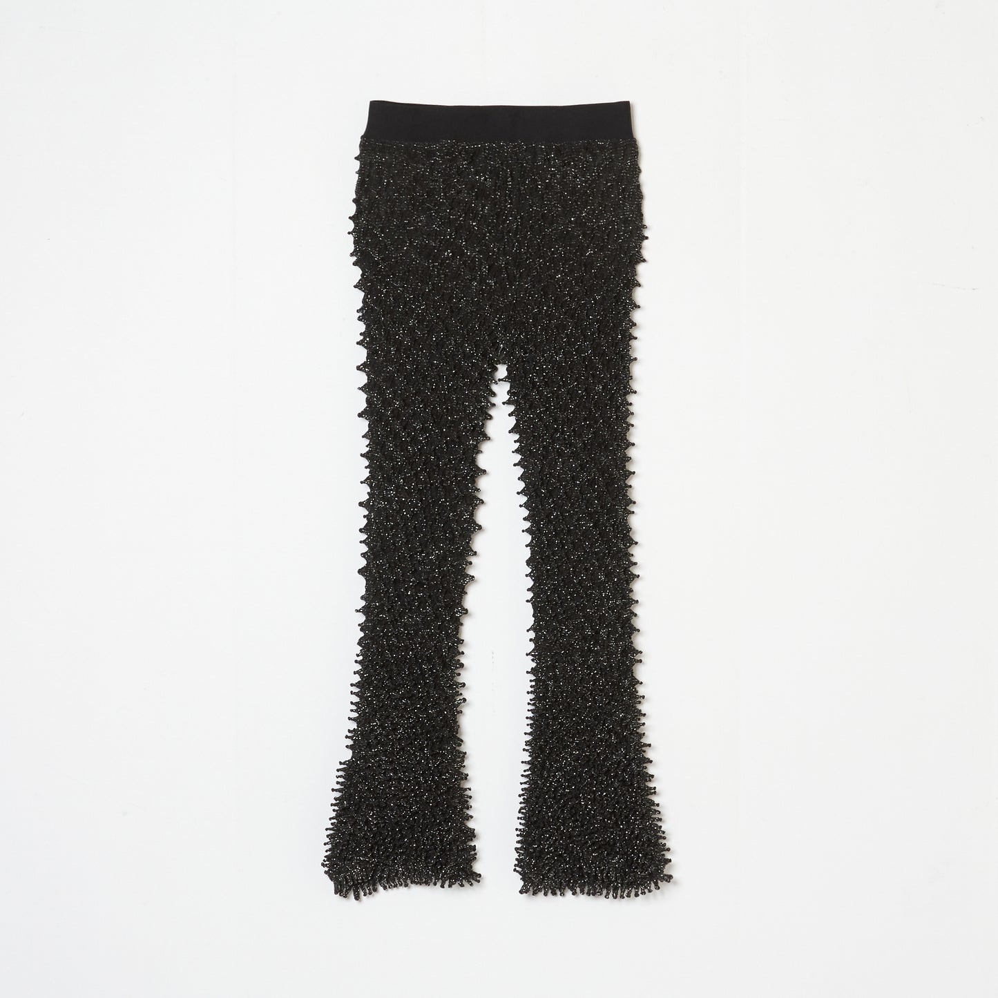 Spiky Shibori Pants -  Lamé Lace