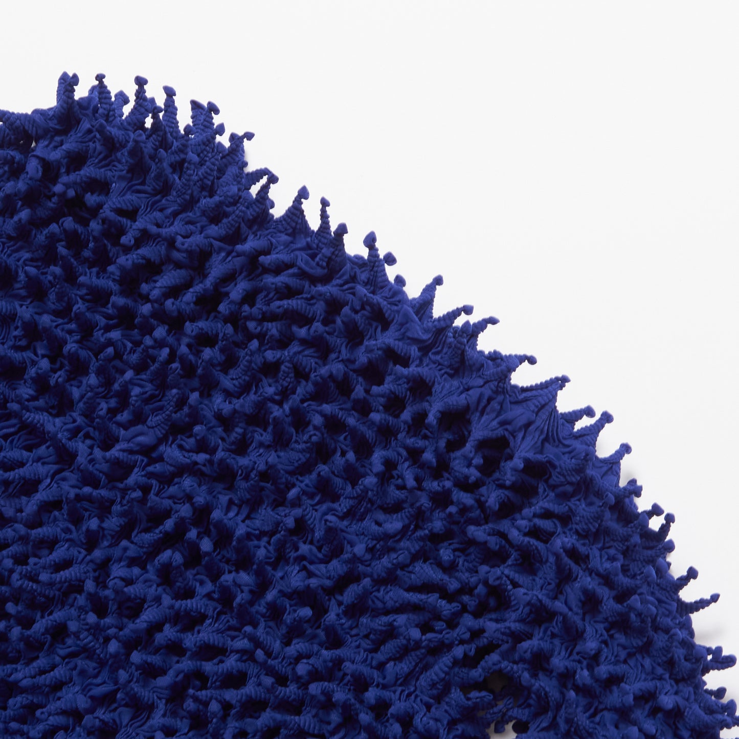 Short Spiky Shibori Long Sleeve Turtleneck Top - Tricot