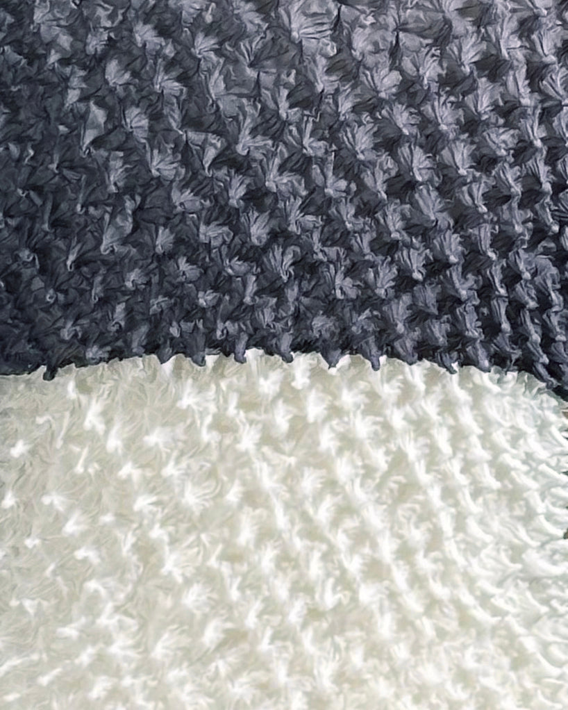 KATAYAMA x BUNZABURO Spiky Shibori BiColor Dress
