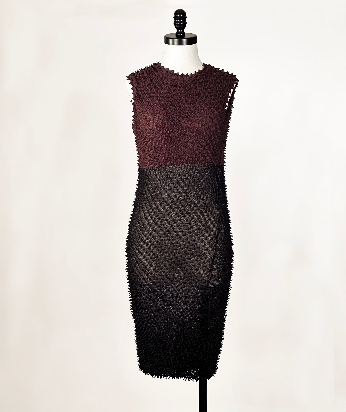 KATAYAMA x BUNZABURO Spiky Shibori BiColor Dress