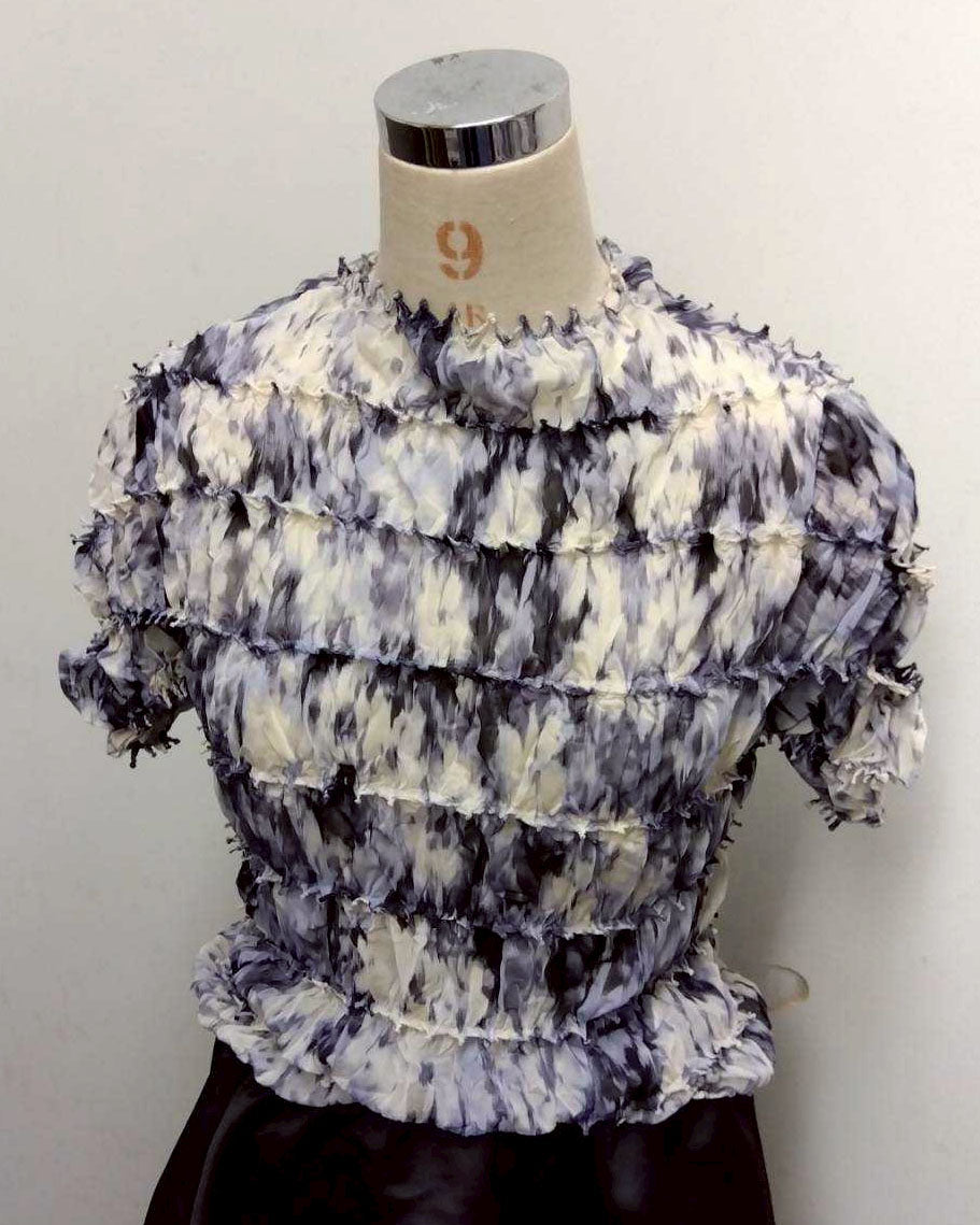 Spiky Tsukushi (Horsetail) Shortsleeve Top - Nijimi