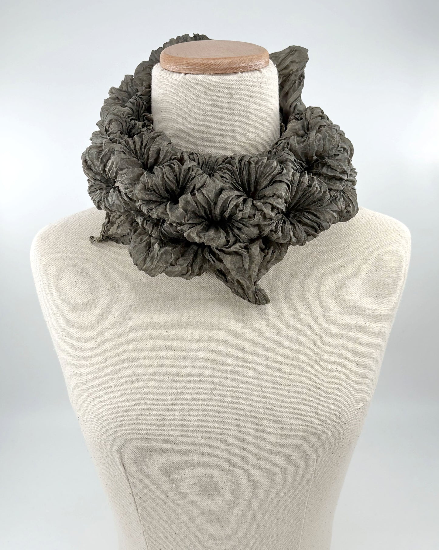 Medium Bai Shibori Necklace WA