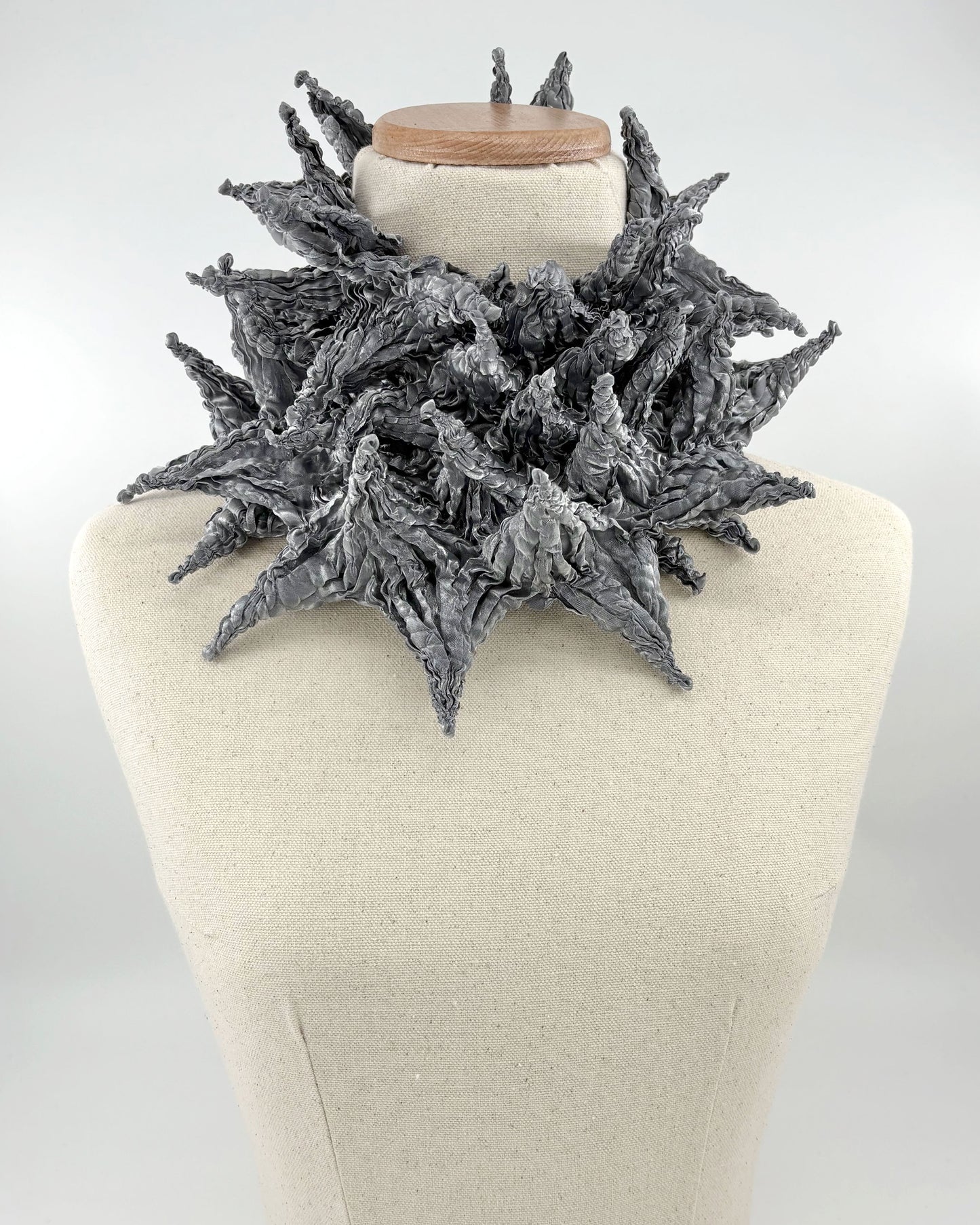 Medium Bai Shibori Necklace WA