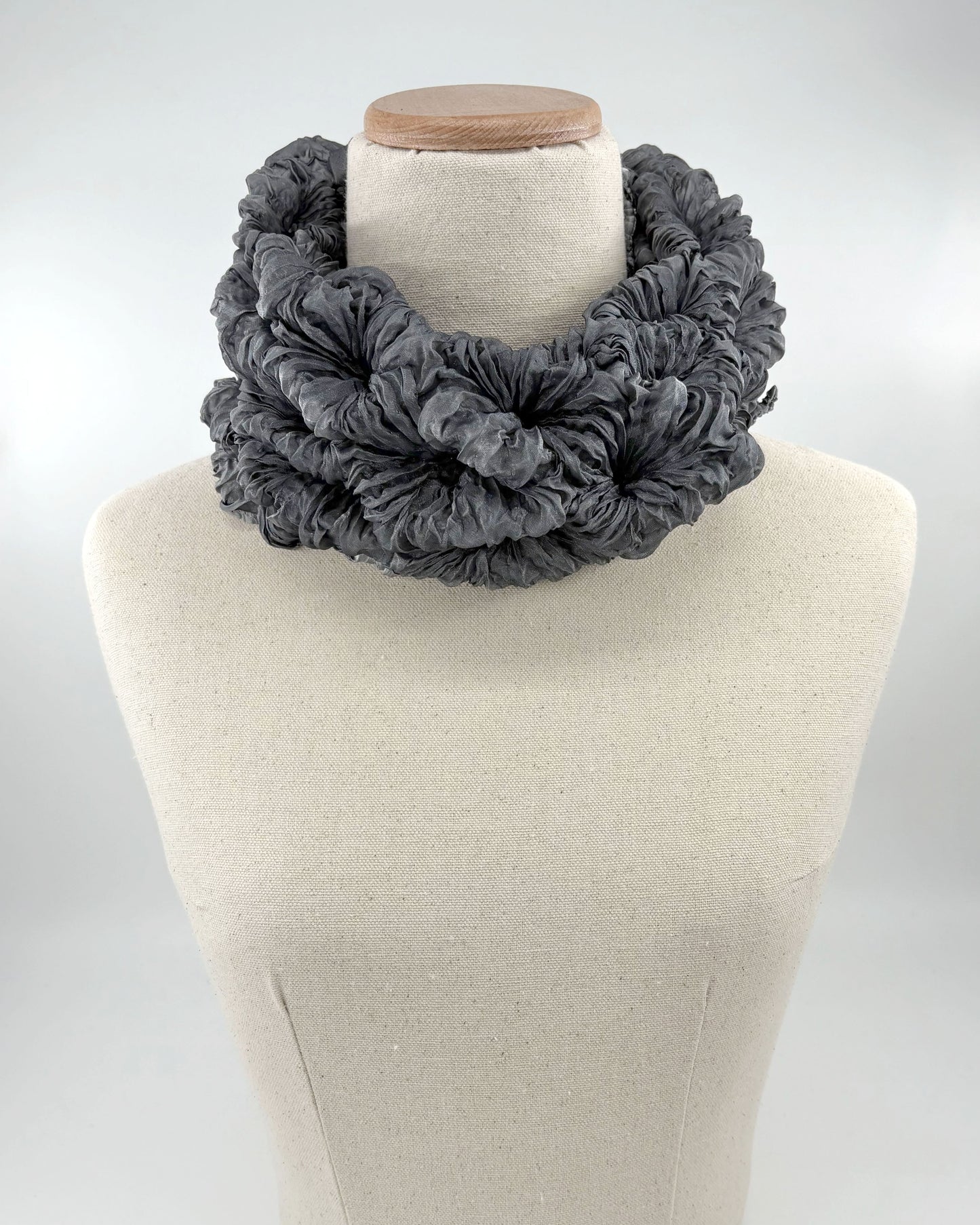 Medium Bai Shibori Necklace WA