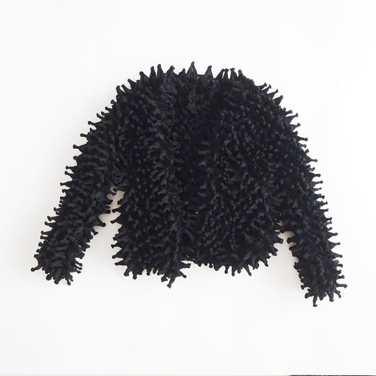 Spiky Shibori Short Cardigan - Chiffon