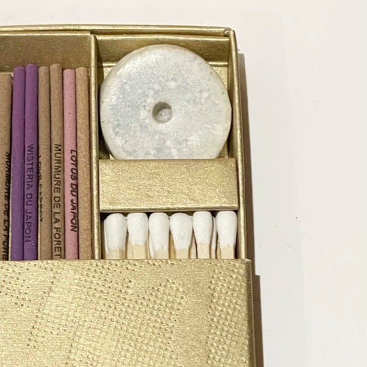 TOKYO KODO "First Collection" Incense Assortment and Holder Set 