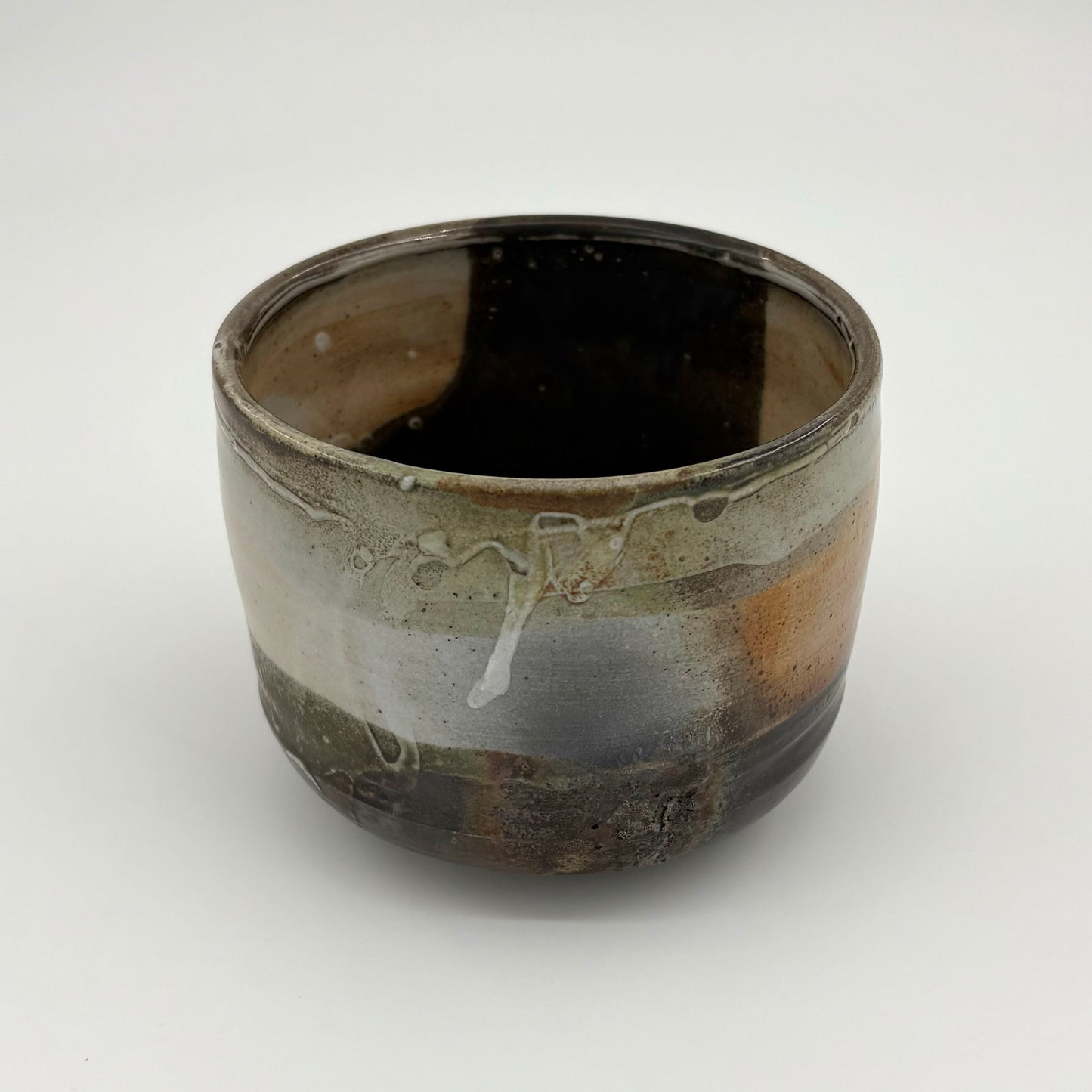 Black Karatsu Tea Bowl (Dawn) by Yukiko Tsuchiya
