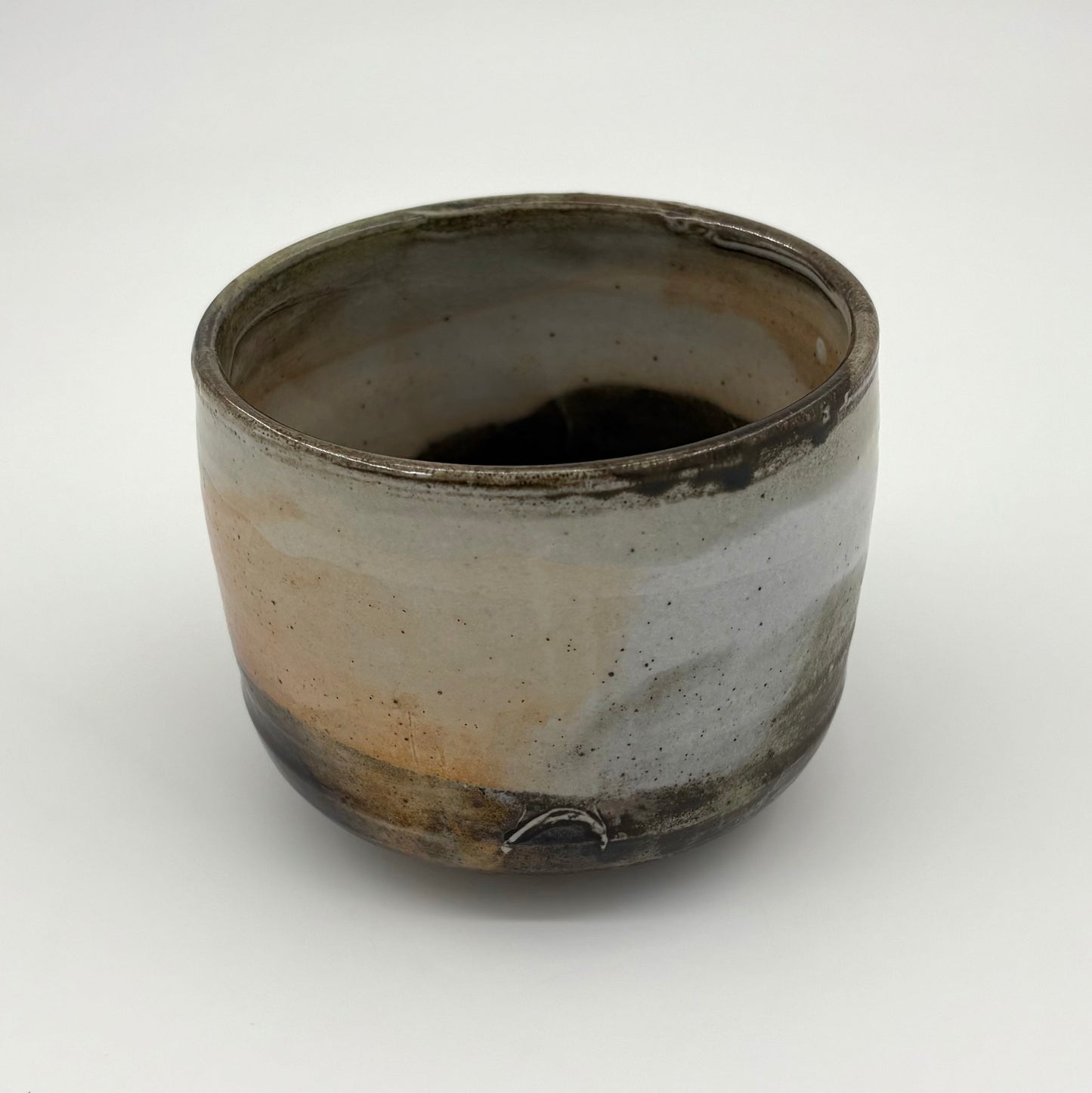 Black Karatsu Tea Bowl (Dawn) by Yukiko Tsuchiya