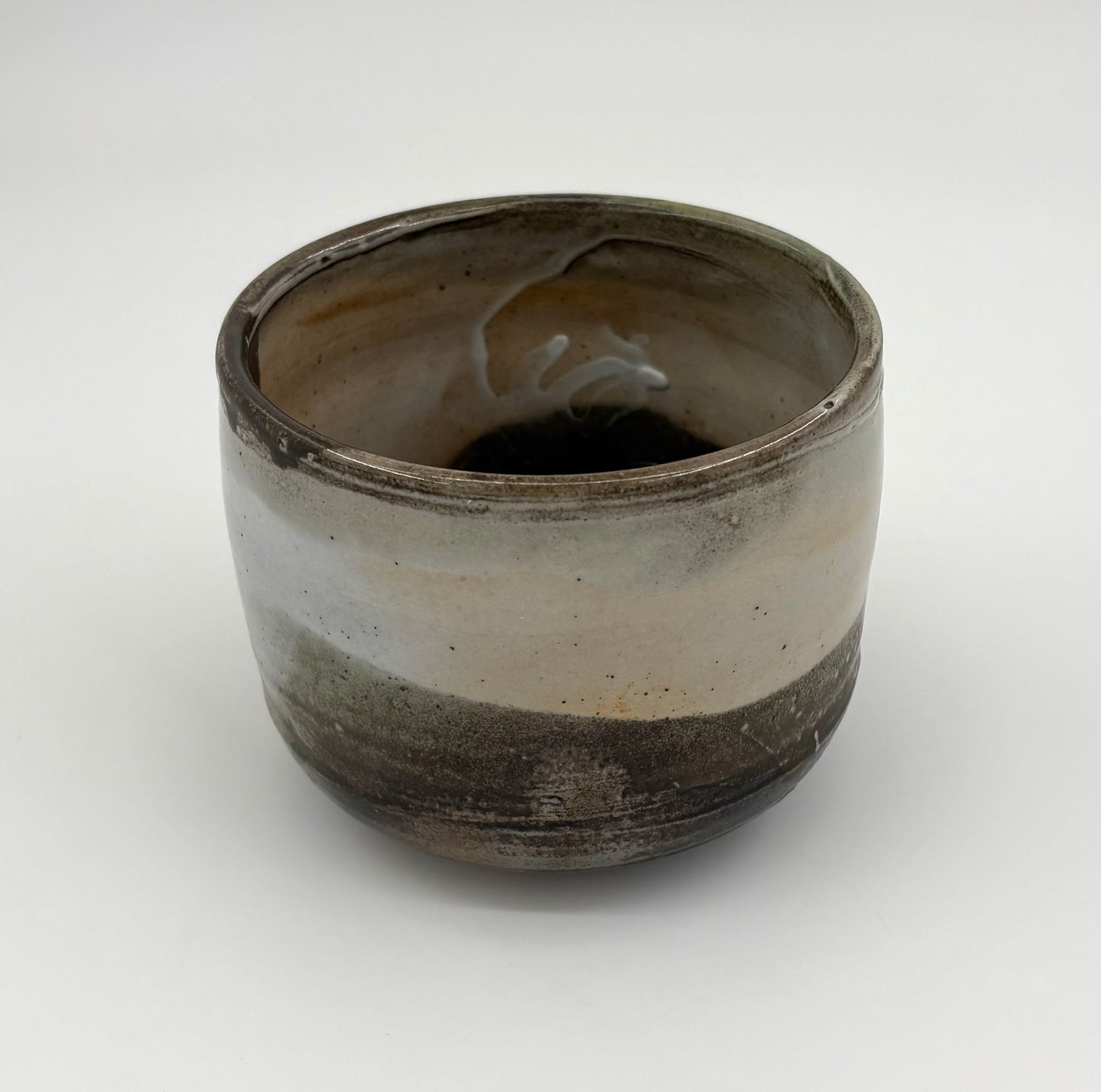 Black Karatsu Tea Bowl (Dawn) by Yukiko Tsuchiya