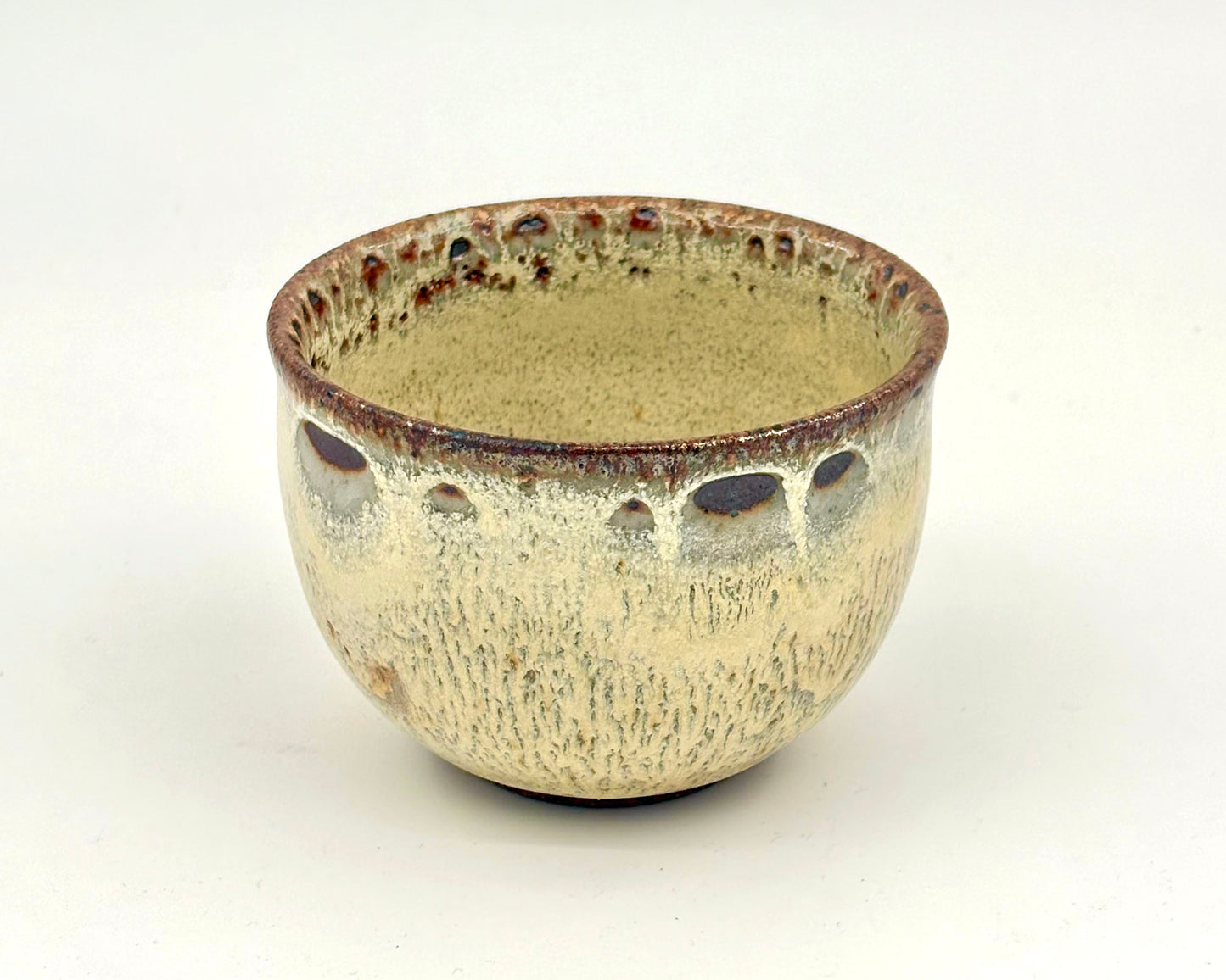 Suga Pottery Deep Drink Bowl - Butter Yellow