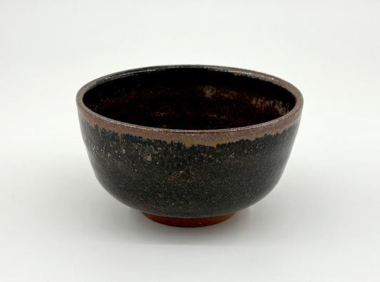 Suga Pottery Matcha Bowl - Tenmoku