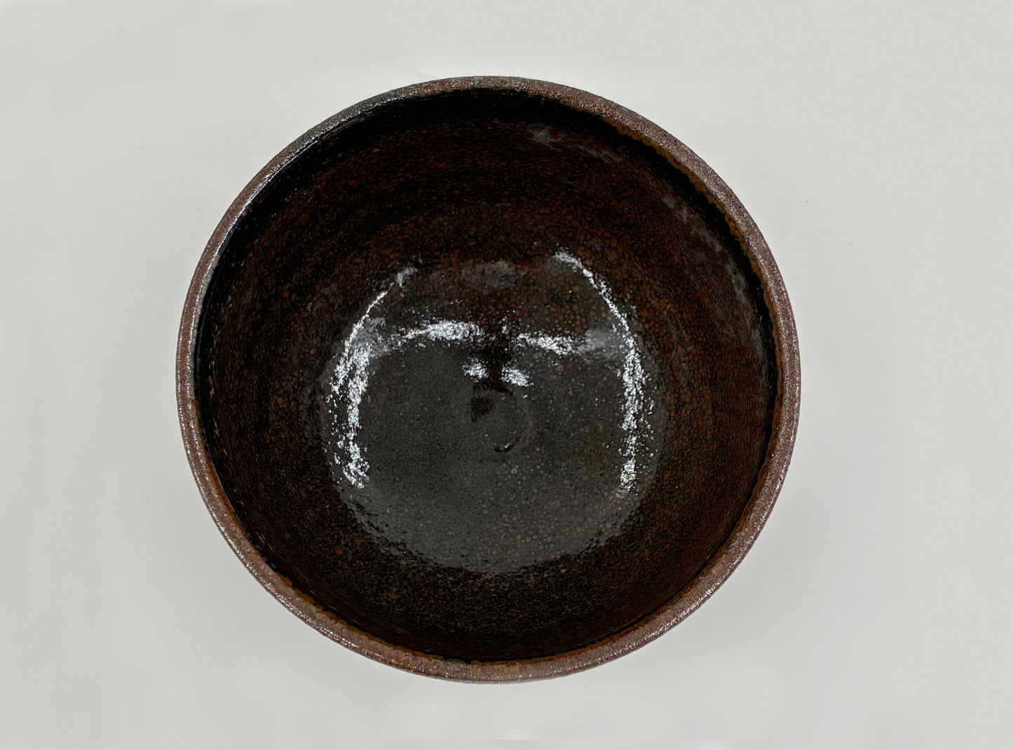 Suga Pottery Matcha Bowl - Tenmoku