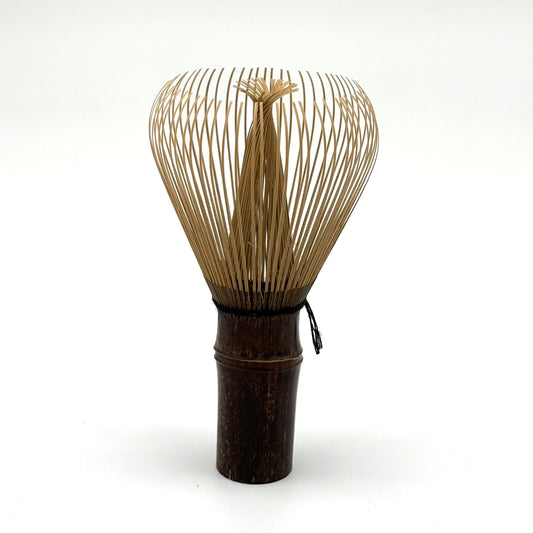 Matcha Whisk Chasen 4"H Shin Handmade Black Bamboo