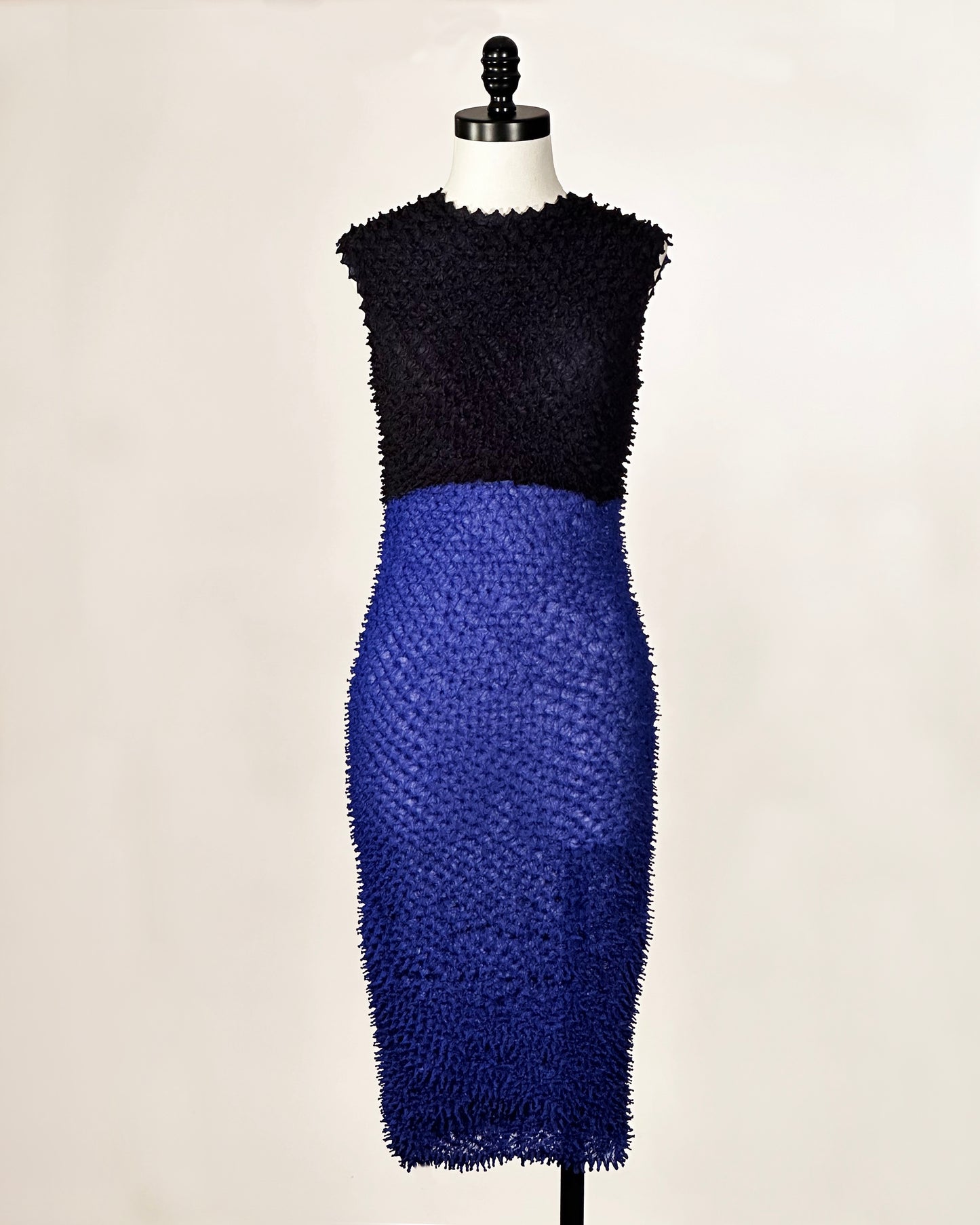KATAYAMA x BUNZABURO Spiky Shibori BiColor Dress