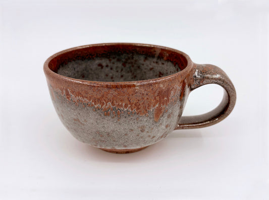 Suga Pottery Latte Mug - Iron Crystal