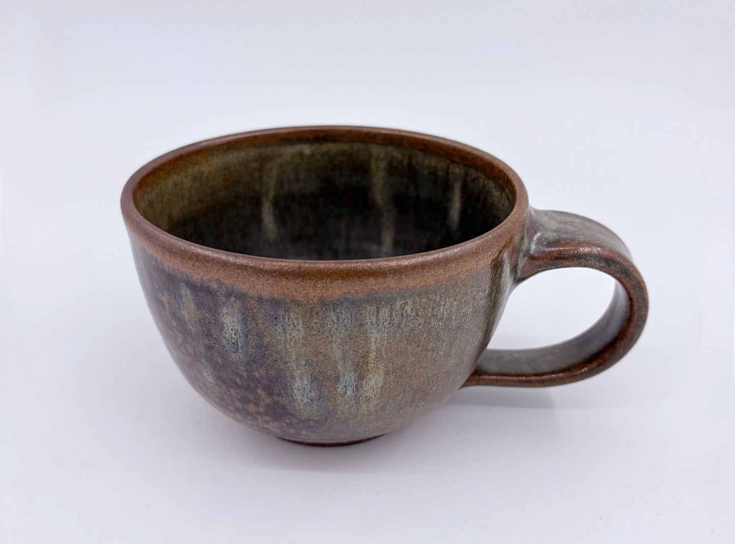 Suga Pottery Latte Mugs - Burnished Earth