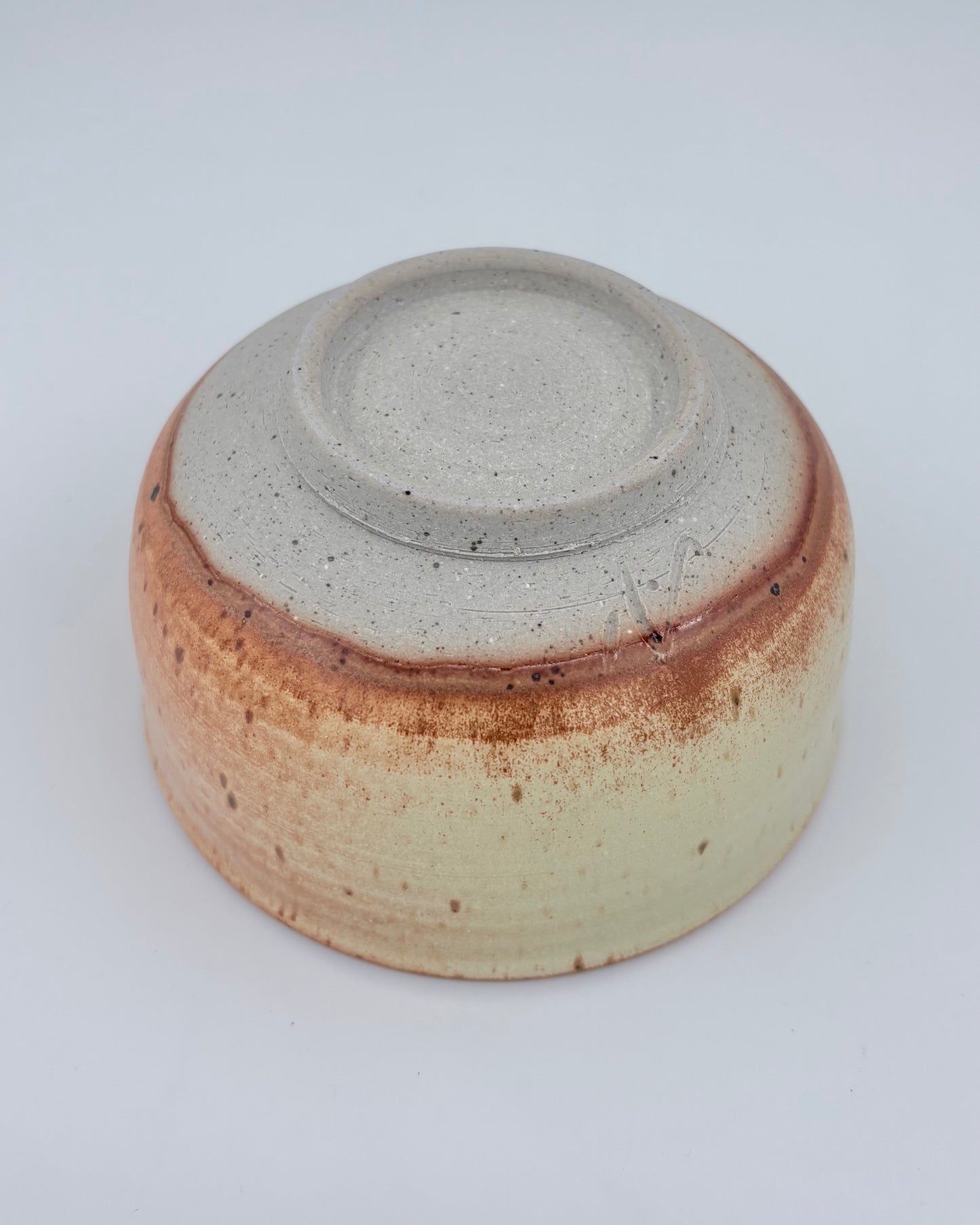 Suga Pottery Matcha Bowl - Oxidized Cream Yellow