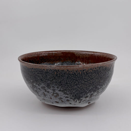 Suga Pottery Large Bowl - Iron Crystal