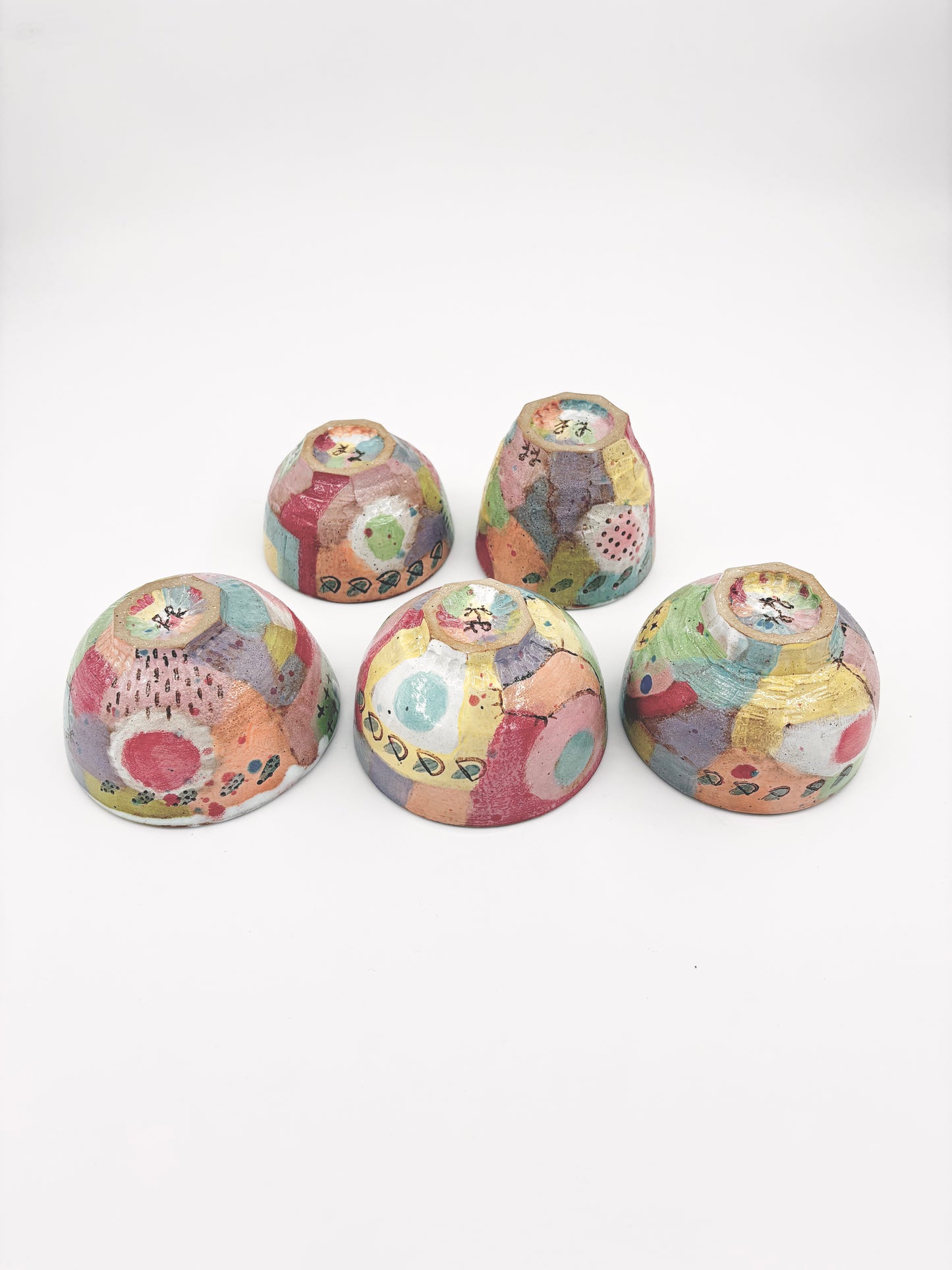 Series #2 Bowls and Cups by Karen Myung