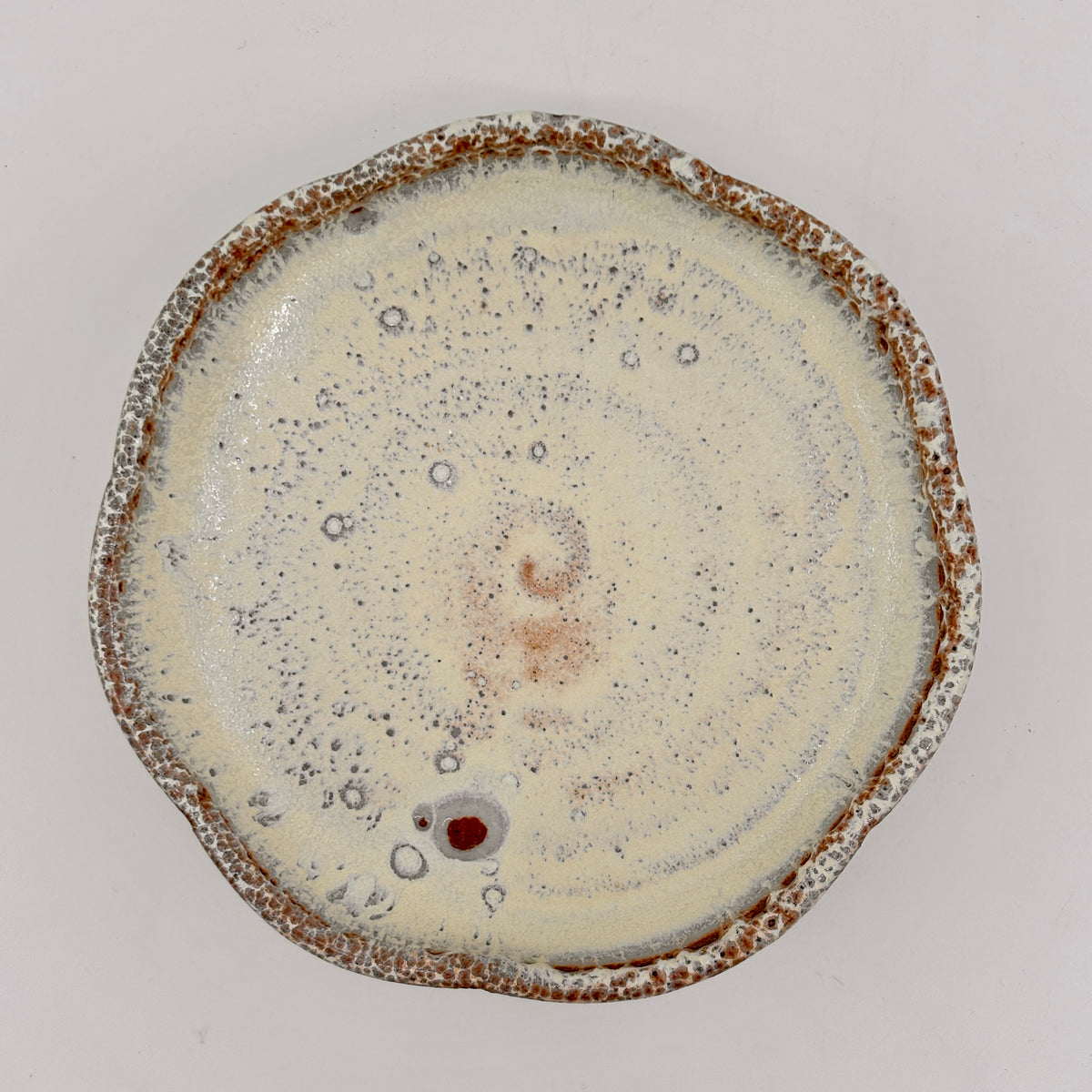 Suga Pottery Scalloped Serving Bowl - Butter Yellow