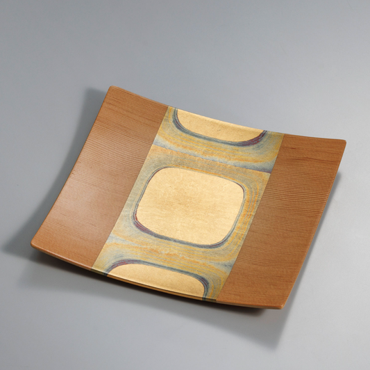 KODAIHAKU Square Plates - Wood, Size M