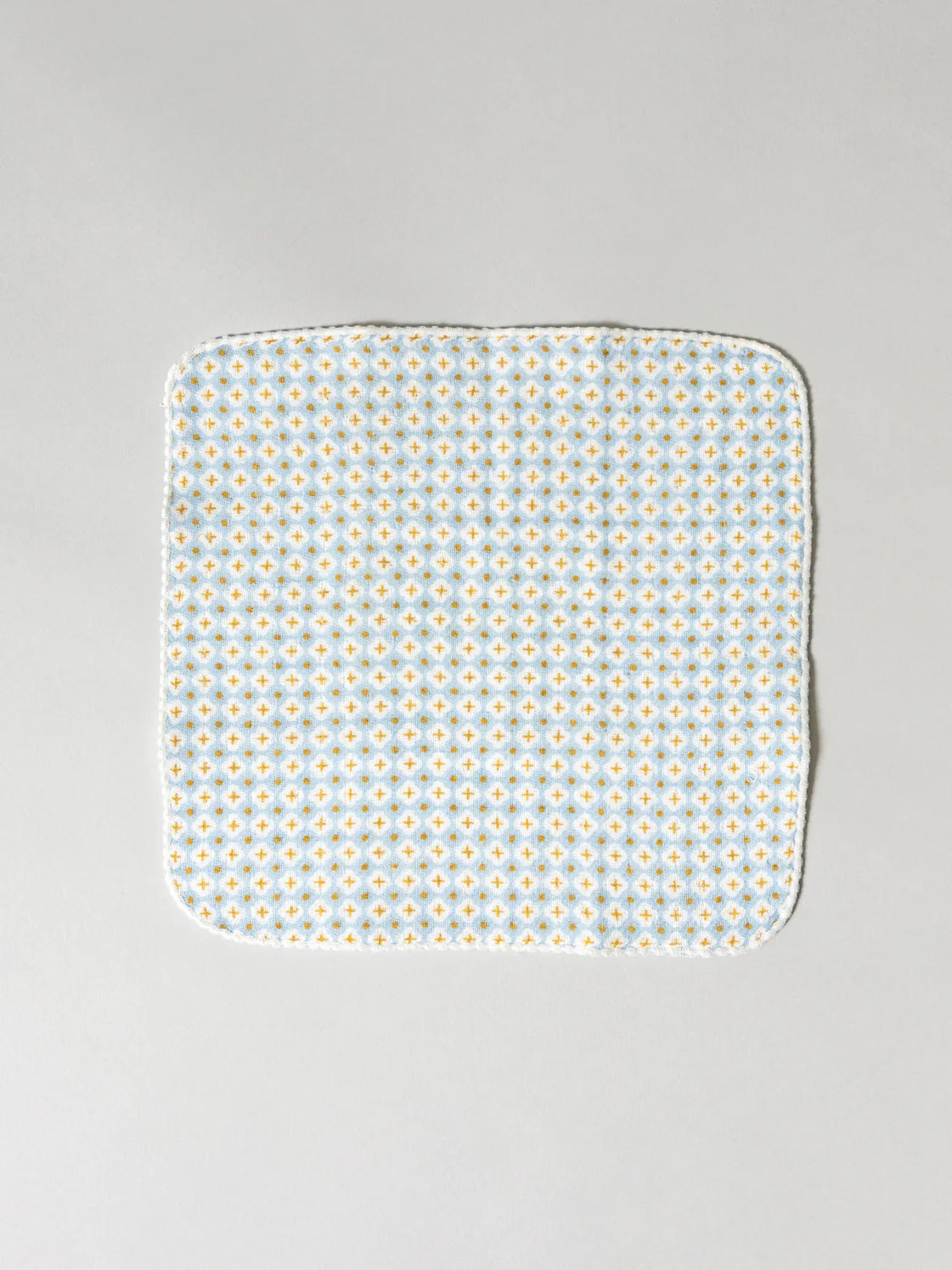 Haikara Little Handkerchief - Karahana, Cross Blue