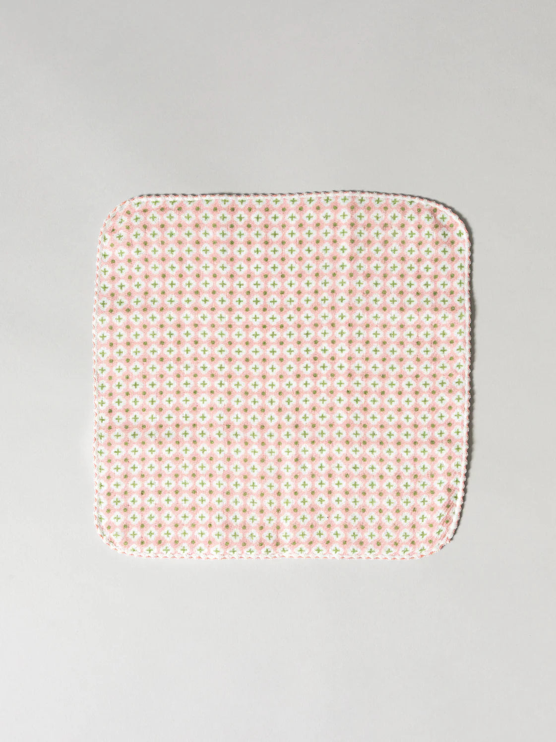 Haikara Little Handkerchief - Karahana, Cross Pink
