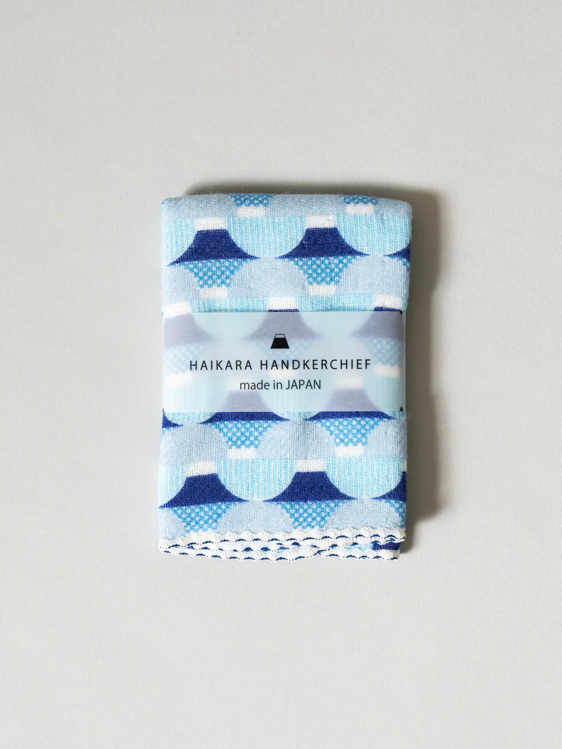 Haikara Little Handkerchief - Fuji Blue