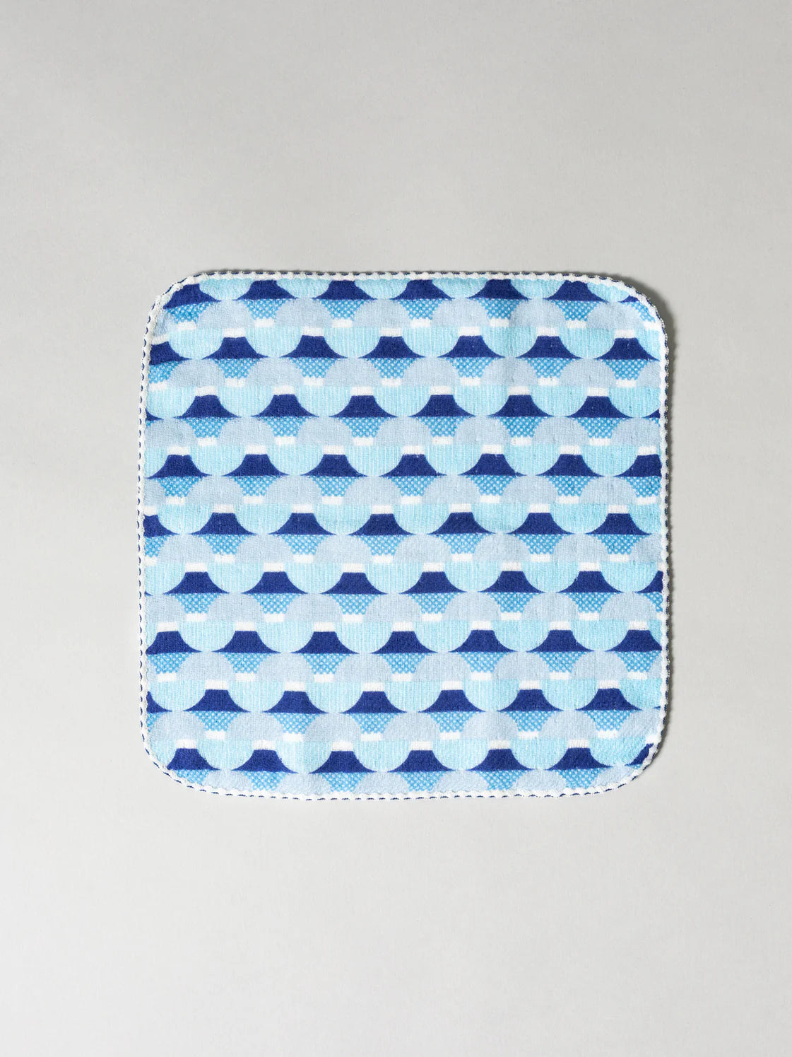 Haikara Little Handkerchief - Fuji Blue