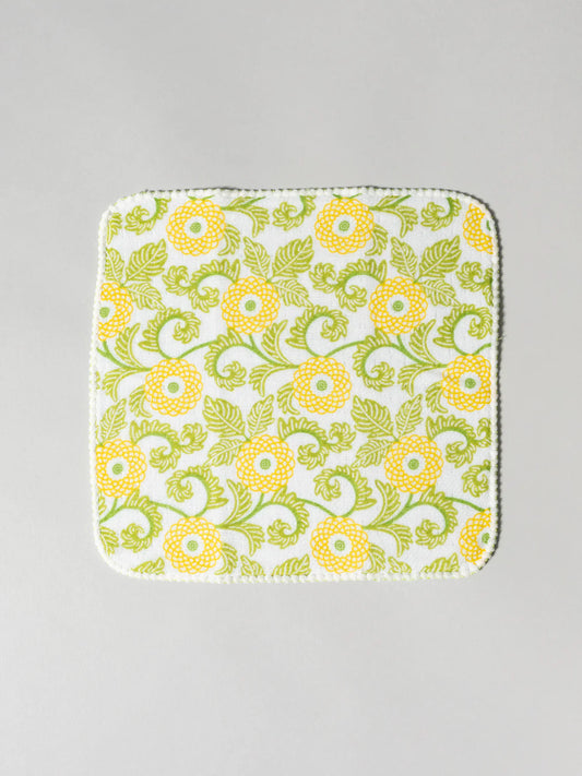 Haikara Little Handkerchief - Karahana, Yellow