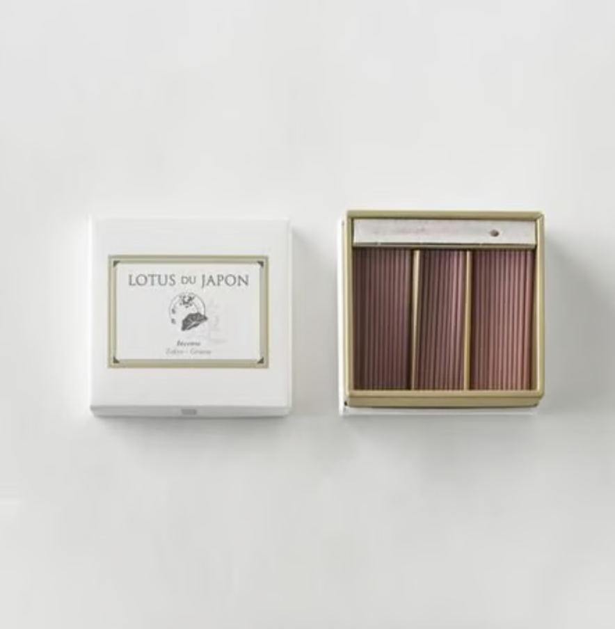 TOKYO KODO "First Collection" LOTUS DU JAPON  Incense and Holder Set 