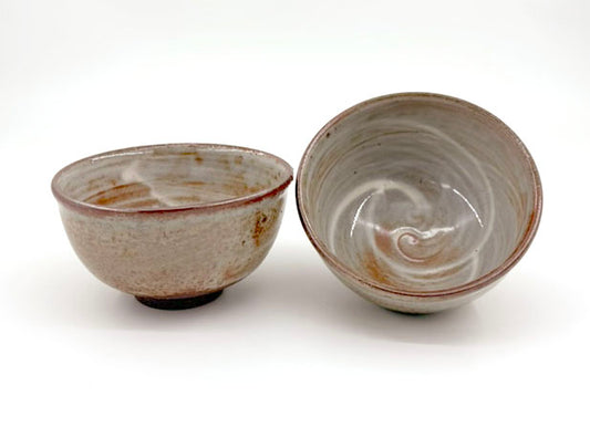Suga Pottery Tea Bowl - Rust