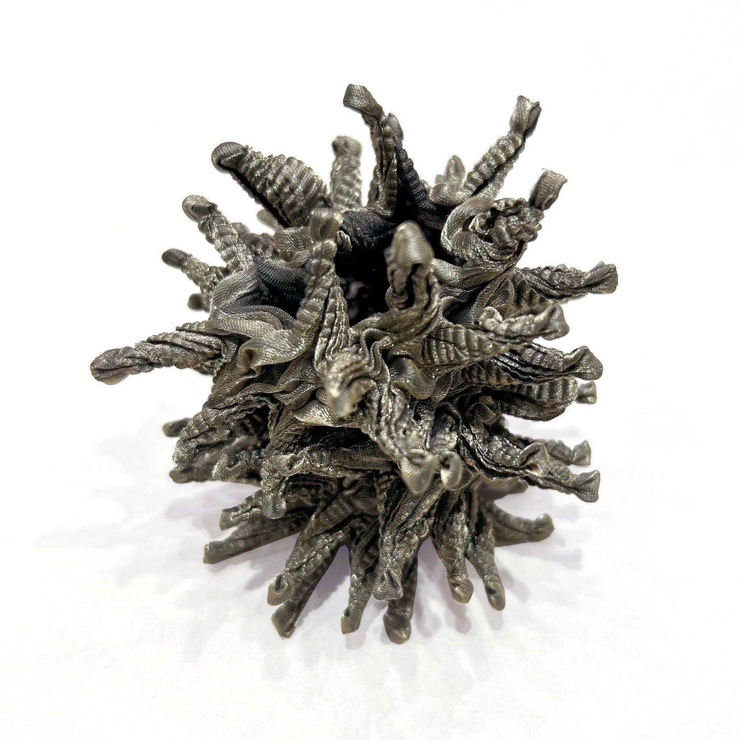 Spiky Shibori Bracelet - Metallic