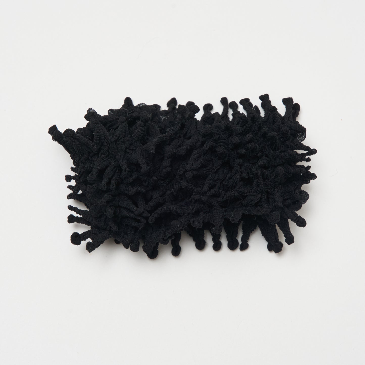 Small Spiky Shibori Necklace - Chiffon Wide Width