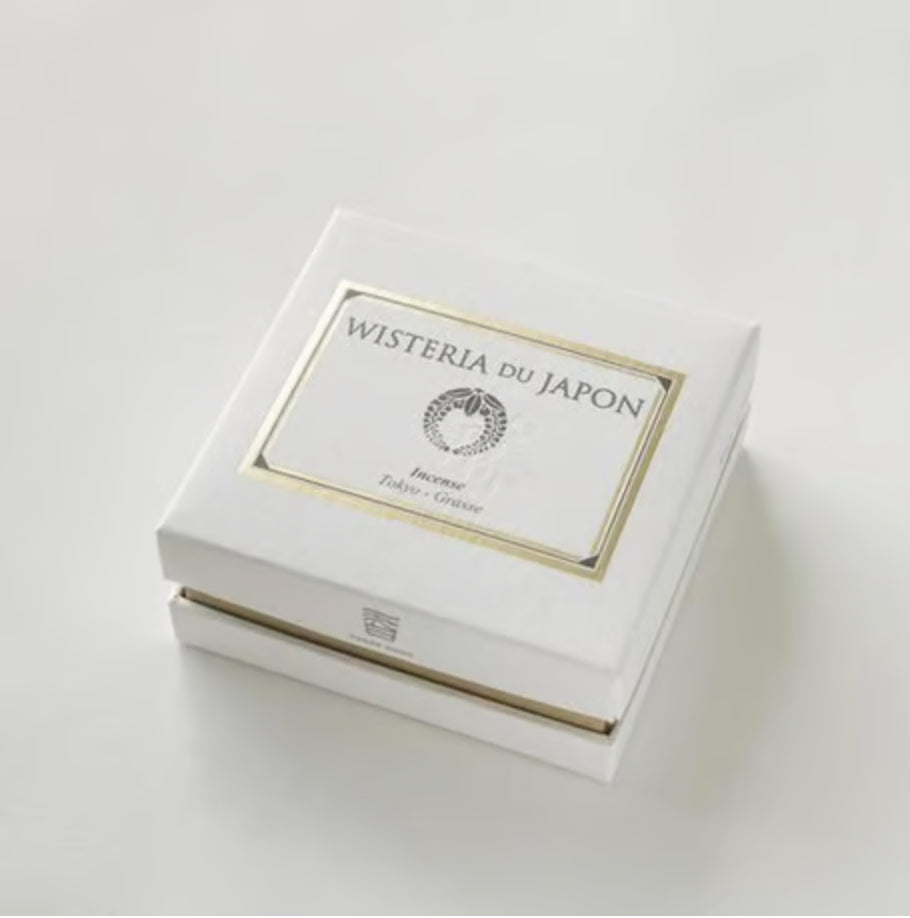 TOKYO KODO "First Collection" WISTERIA DU JAPON  Incense and Holder Set 