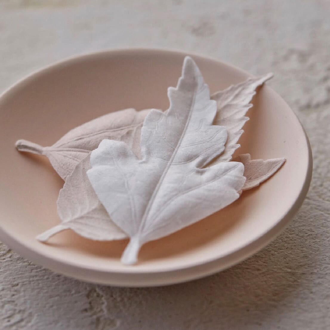 HA KO Paper Incense - Wood Box Set with a plate