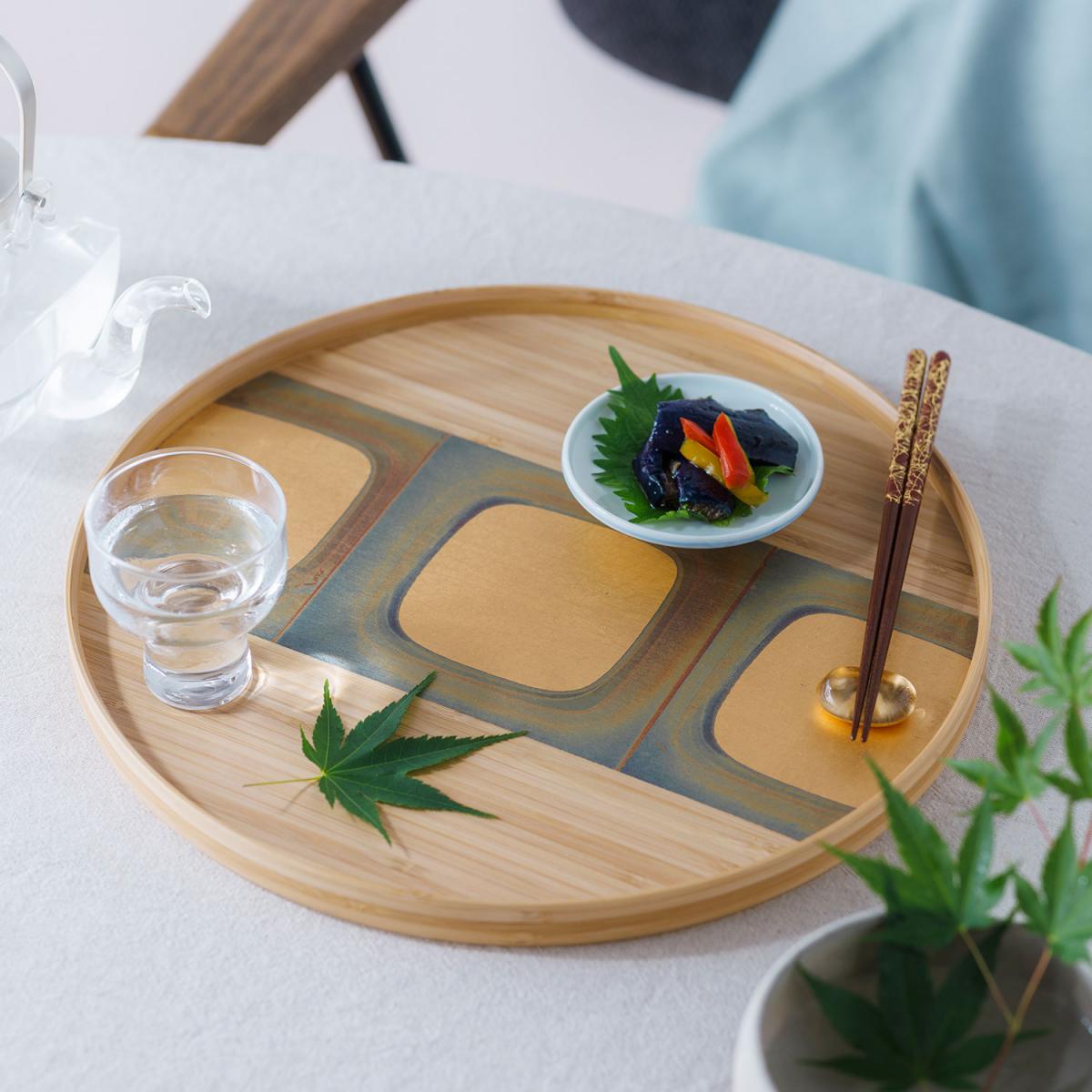 KODAIHAKU Bamboo Round Tray