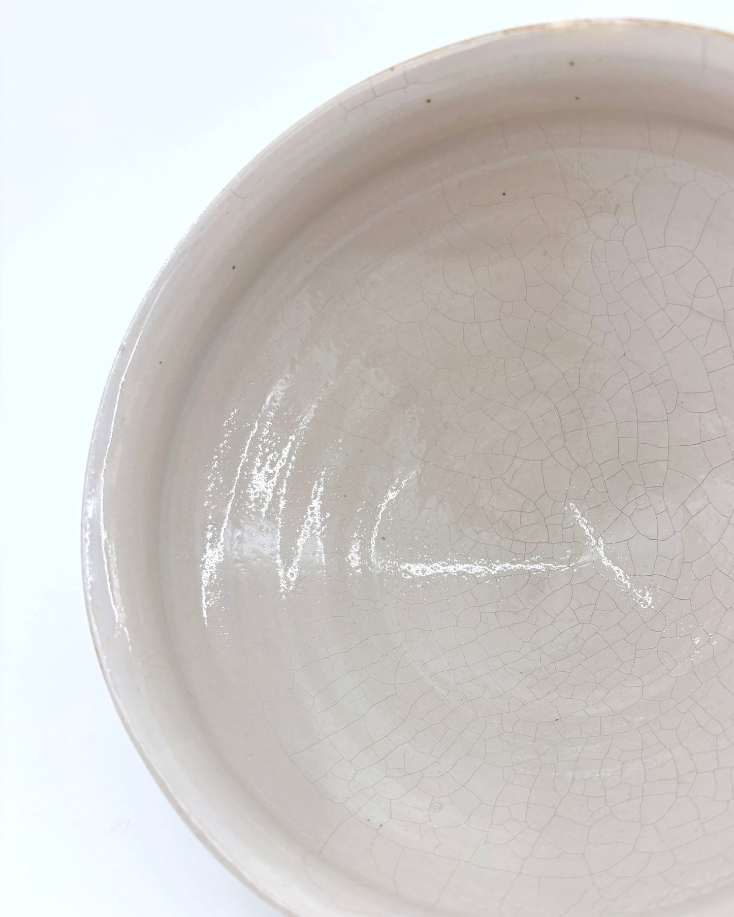 Rimmed Matcha Bowl - Kannyuu by Hanako Nakazato
