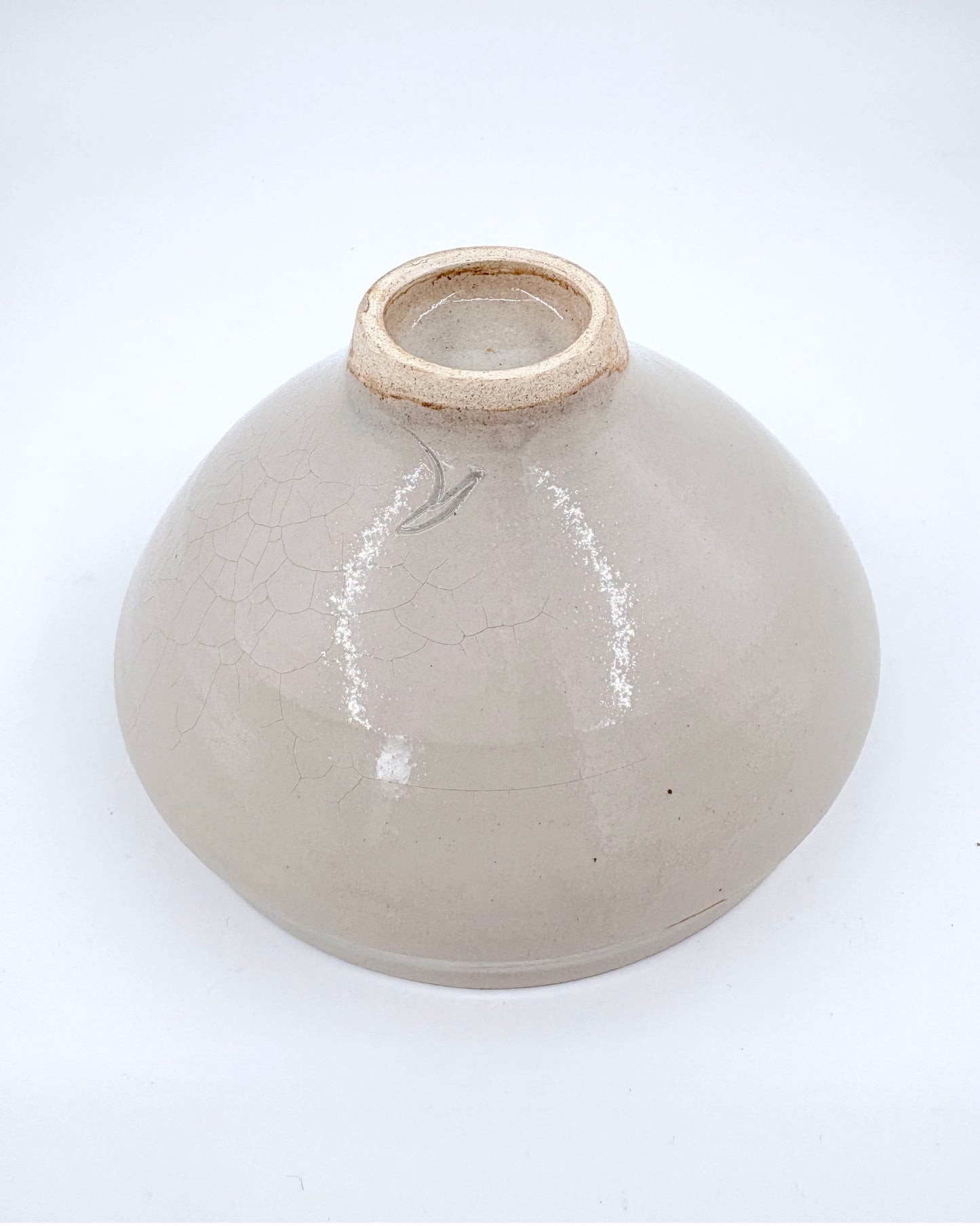 Rimmed Matcha Bowl - Kannyuu by Hanako Nakazato